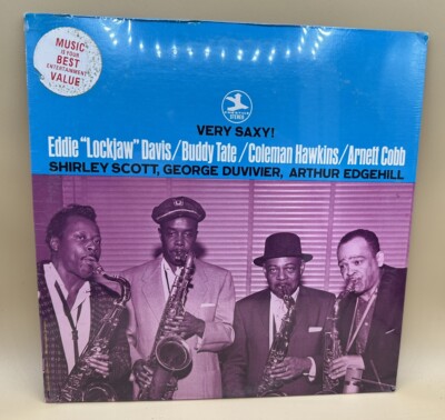 EDDIE LOCKJAW DAVIS Very Saxy COLEMAN HAWKINS Arnett Cobb Prestige Sealed!