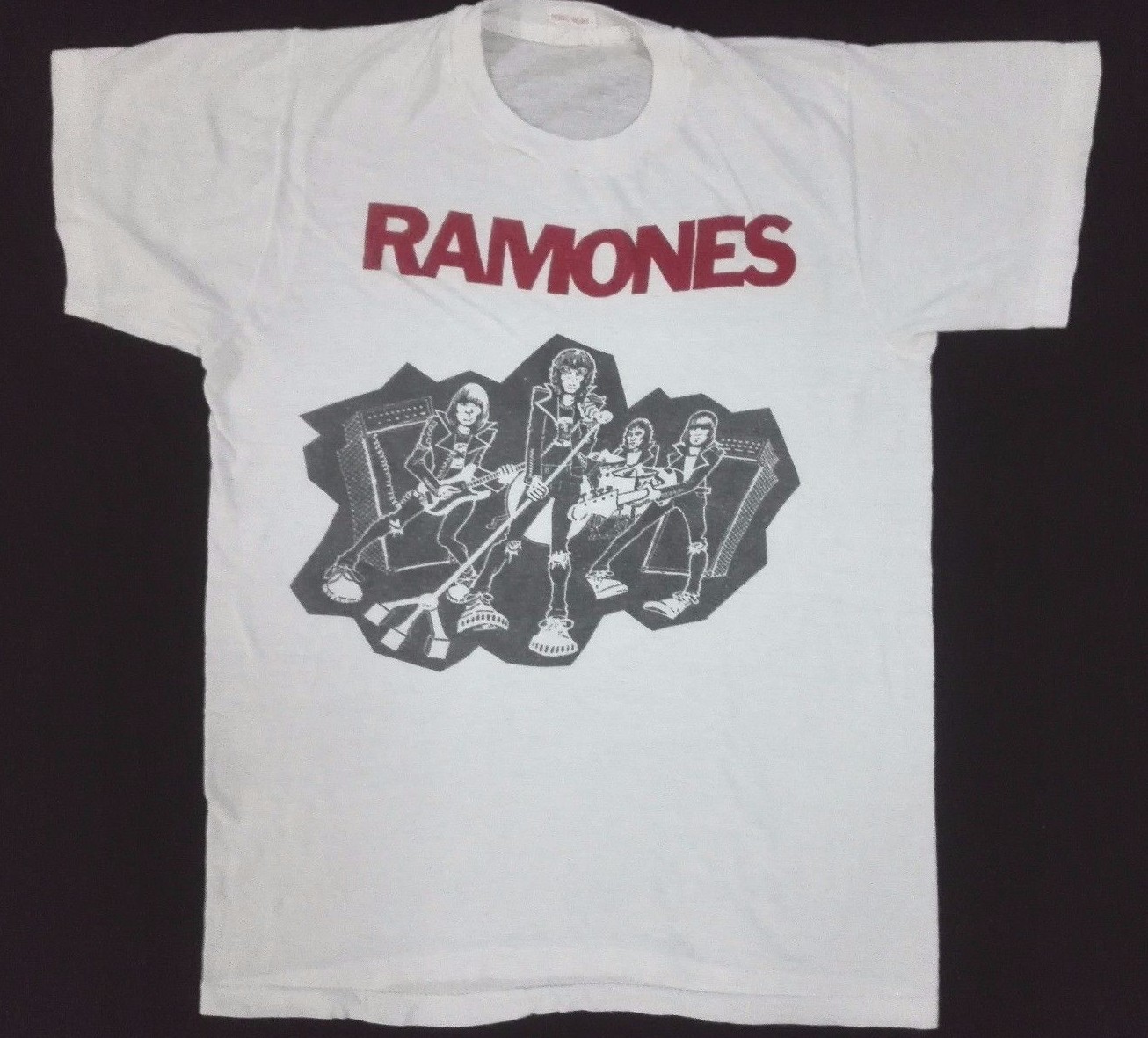 【USED】RAMONES ROAD TO RUIN Tシャツ 1234 Official Ramones Road to Ruin Men's T-Shirt | eBay