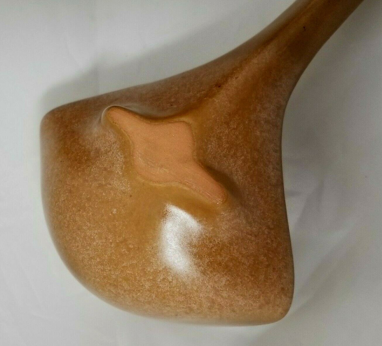 Frankoma Pottery Soup Tureen with Ladle Brown/Cinnamon #246