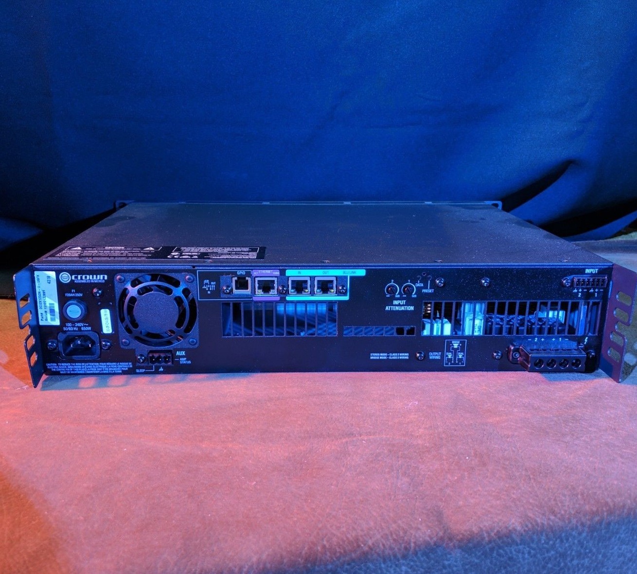 Crown DCi 2x1250N 2-channel 1250 W Power Amplifier
