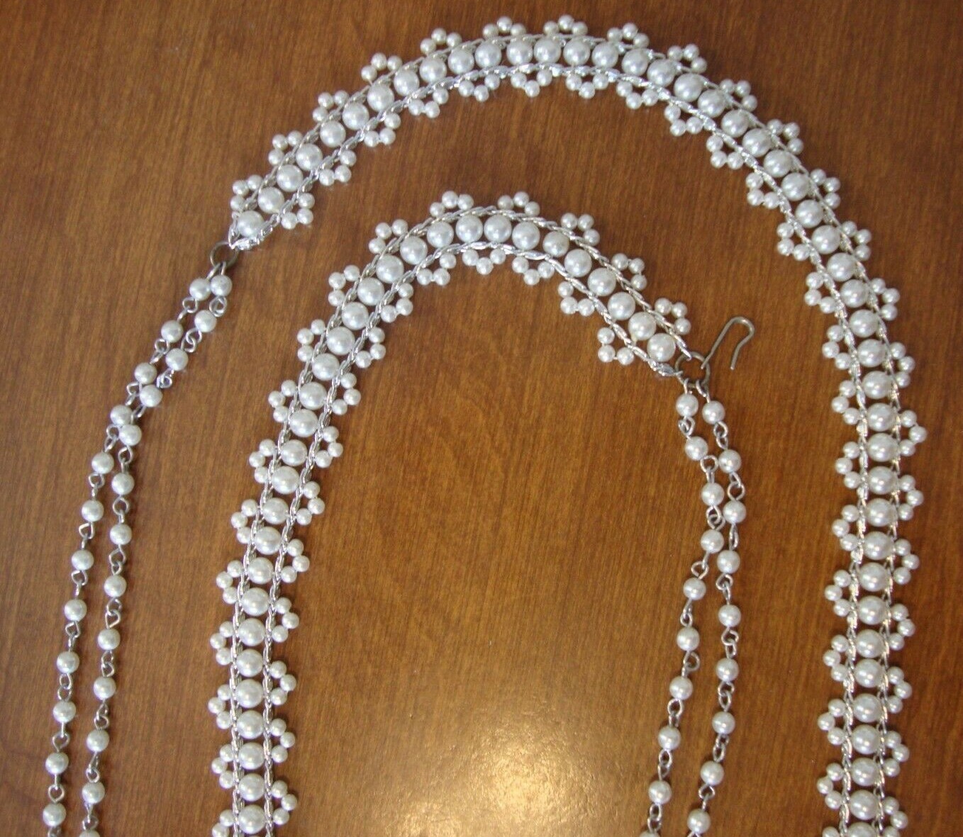Dainty PEARL Chain BELT Fits to 36 Inch Waist + 9