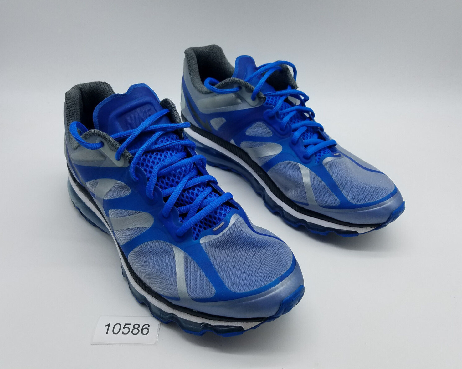 NIKE12 Nike Air Max 2012 Men's Size 12.5 Running Shoes Wolf Grey