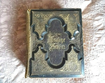 European Antique German Bible