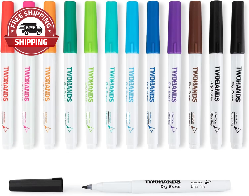 Ultra Fine Tip,0.7mm,low Odor,extra Fine Point,11 Assorted Col
