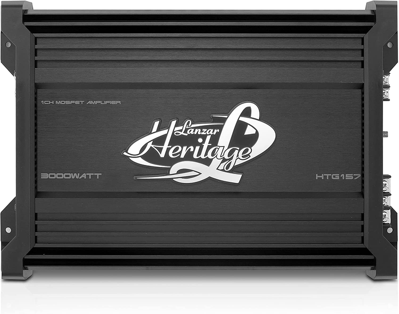 Lanzar Amplifier Car Audio, Amplifier Monoblock, 1 Channel, 