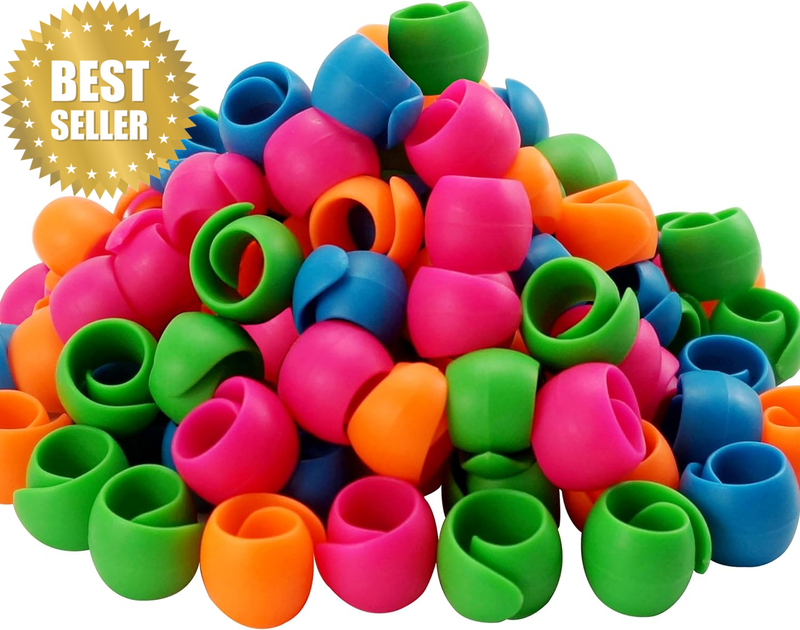 100Pcs Thread Spool Savers/Spool Huggers - Prevent Thread Tails from Unwinding -