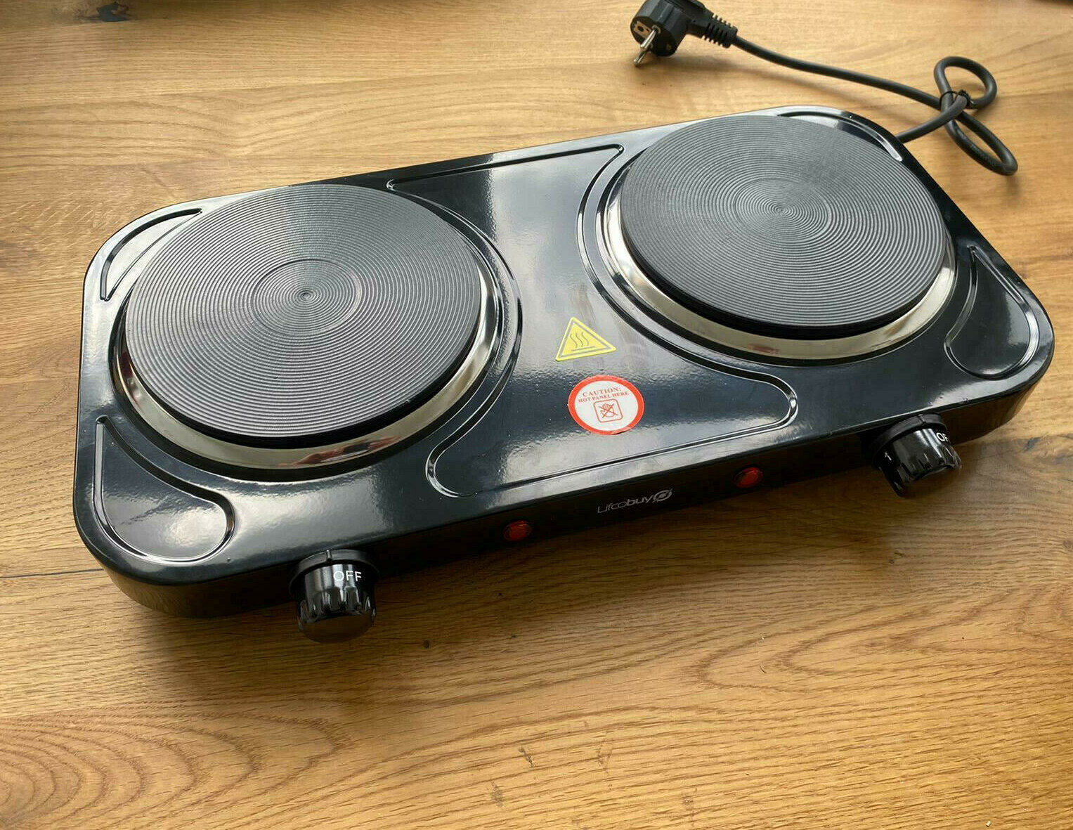 2000 Watt Elektro Doppel Kochplatte Kochfeld Herdplatte Campingkocher Kochfeld