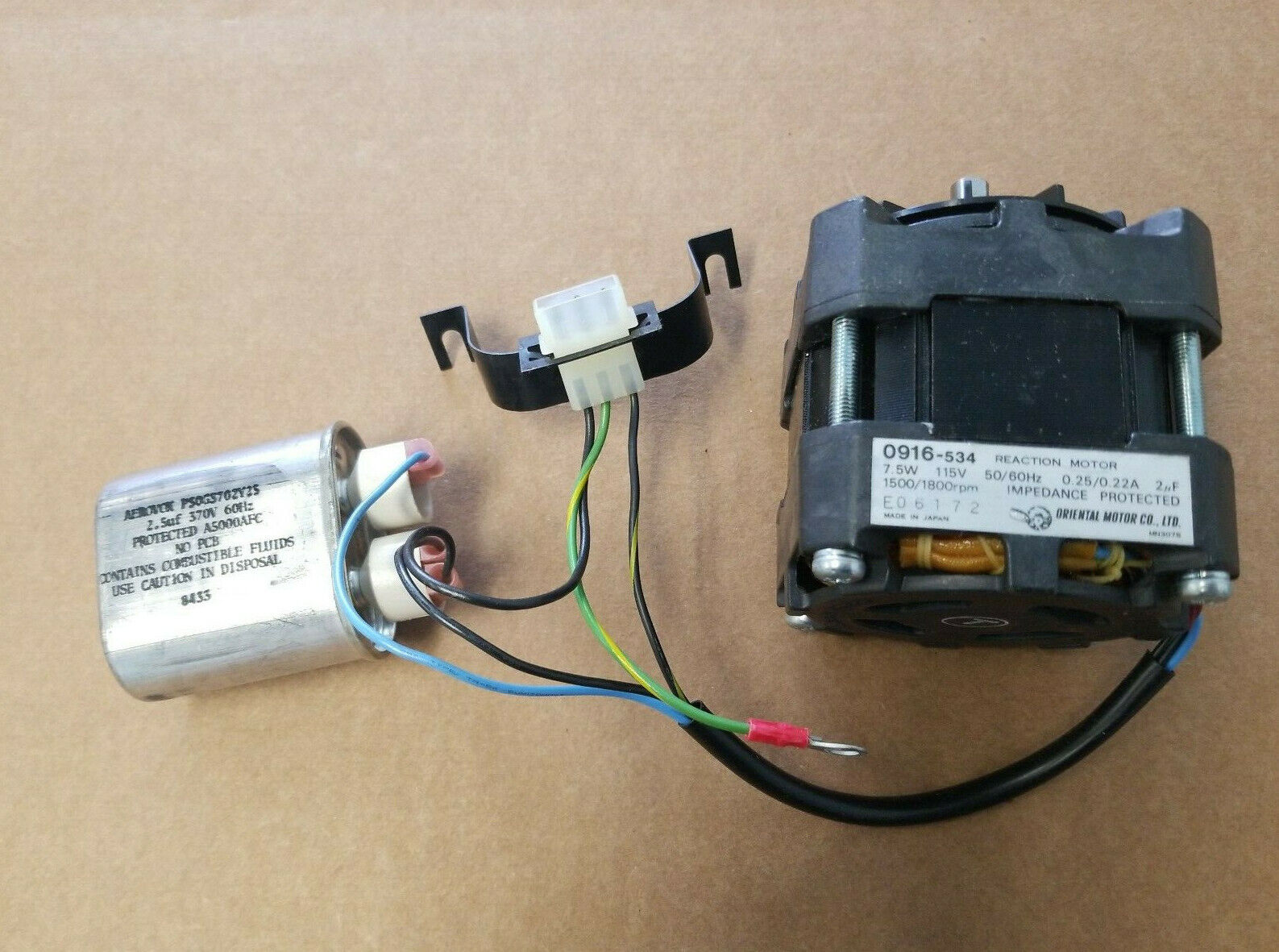 ORIENTAL MOTOR 0916-534, 7.5W 115V WITH MOUNT | eBay ORIENTAL MOTOR 0916-534, 7.5W 115V WITH MOUNT | eBay