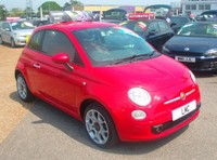 2010 Fiat 500 1.4 Sport Hatchback 3dr Petrol Manual (s/s) (100 bhp) Petrol