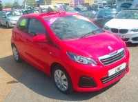 2018 Peugeot 108 1.0 Active Hatchback 5dr Petrol Manual Euro 6 Petrol