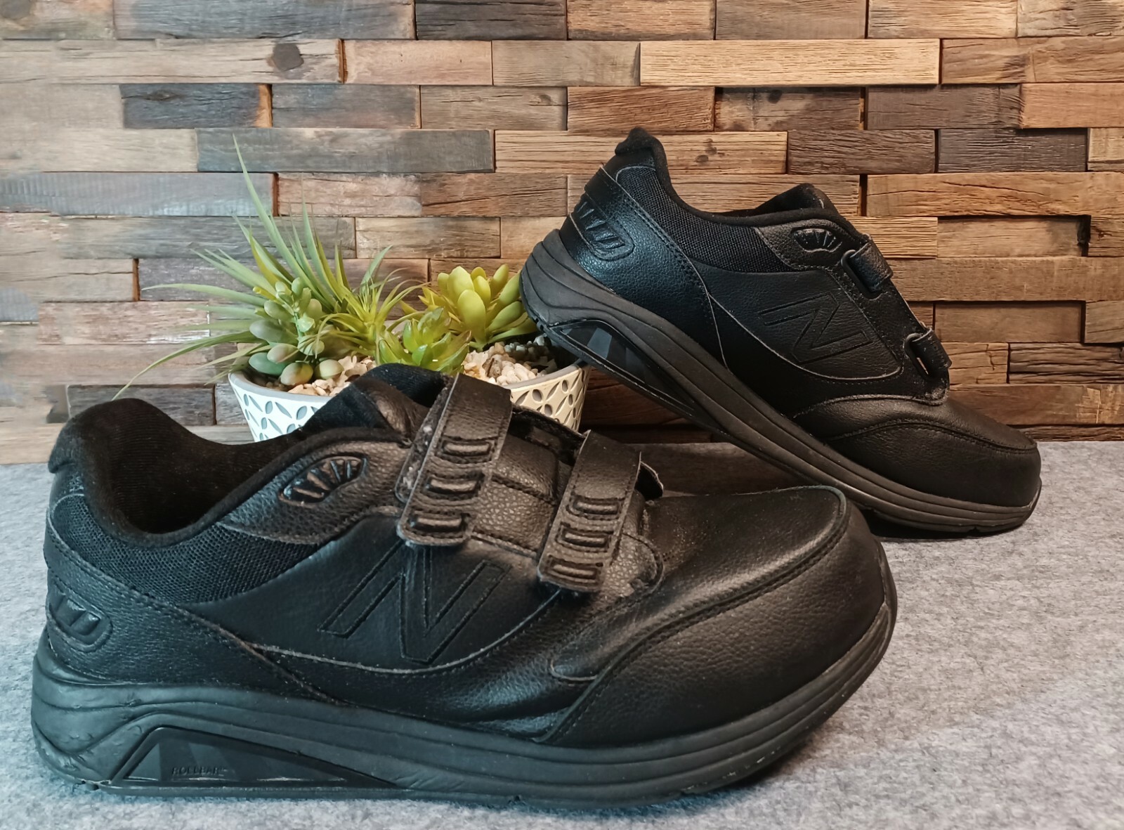 New Balance 928v3 Black leather Walking 