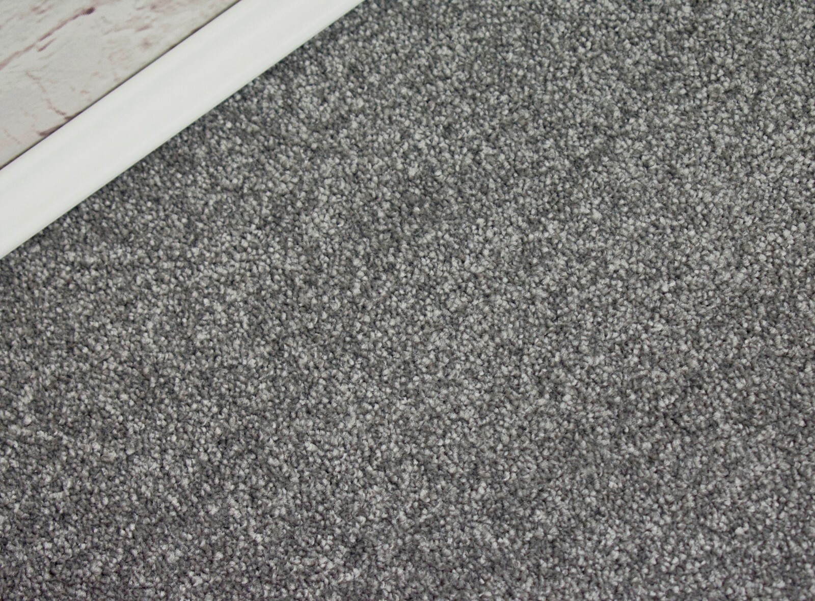 SOFT Deluxe 50oz Twist Carpet Dark Grey Action Back 5m Wide Remnant