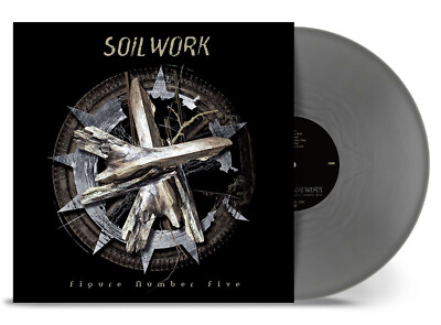 SOILWORK - FIGURE NUMBER FIVE, 2023 EU SILVER vinyl LP, 1300 COPIES! SEALED!