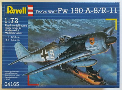 Revell Model Kit Focke Wulf FW 190 A-8/R-11 04165
