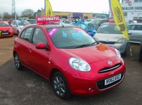 2012 Nissan Micra Elle Automatic 1.2 12V Hatchback 5dr Petrol CVT Petrol