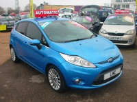 2012 Ford Fiesta Automatic 1.4 Titanium Hatchback 5dr Petrol (94 bhp) Petrol