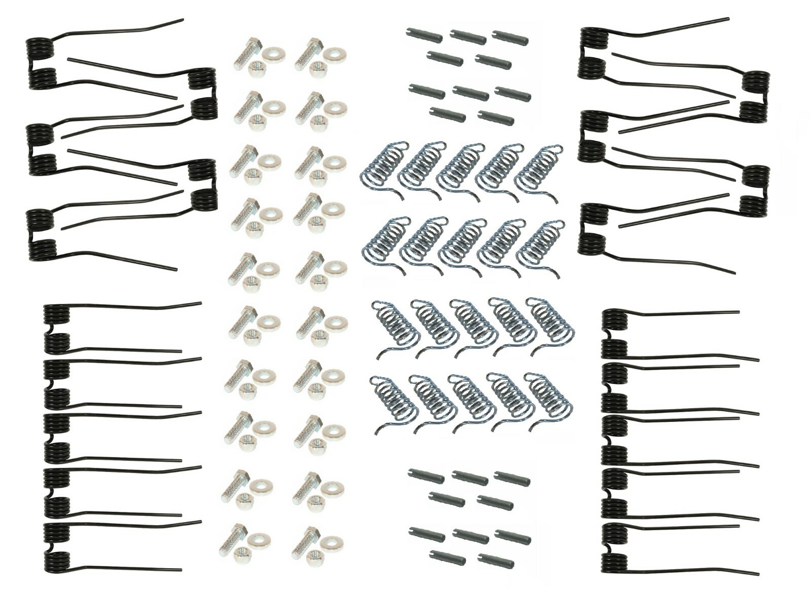 HAYBOB TINE KIT HAYBOB TINES FULL SET OF 20 COMPLETE SPRINGS FIXING KIT