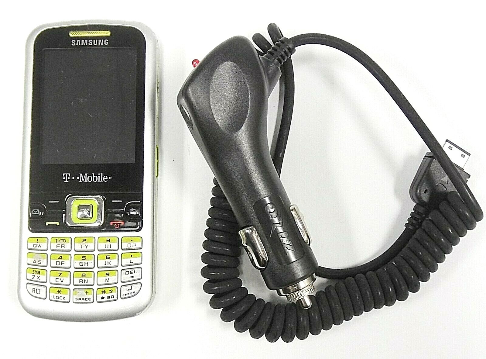 Samsung SGH-T349 - Silver and Green ( T-Mobile ) Cellular