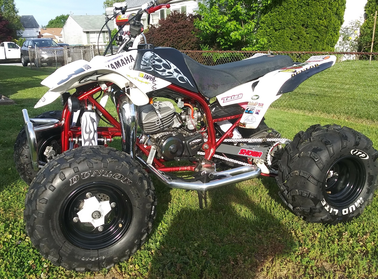 10 No Finish Extended Yamaha BLASTER Swingarm Longer Extension Plus