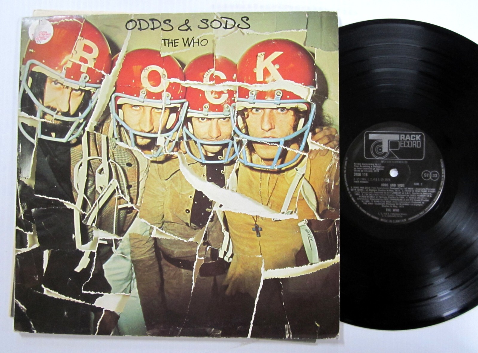 英2discs LP Who Odds &amp; Sods 7712462 Polydor, UMC, Track Record /00660 THE WHO - ODDS & SODS - POLYDOR RECORDS - 7712462 - RSD
