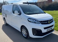 2019 Vauxhall Vivaro Sportive 1.5D L2H1 LWB White Van - 72,325 Miles