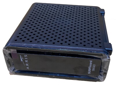 ARRIS SB6183 Surfboard 16x4 DOCSIS 3.0 Up 400 Mbps 1 GB Port Cable Modem - Black