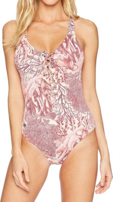 Maaji Womens Standard Cape La Vela One Piece Swimsuit Multi Size Small