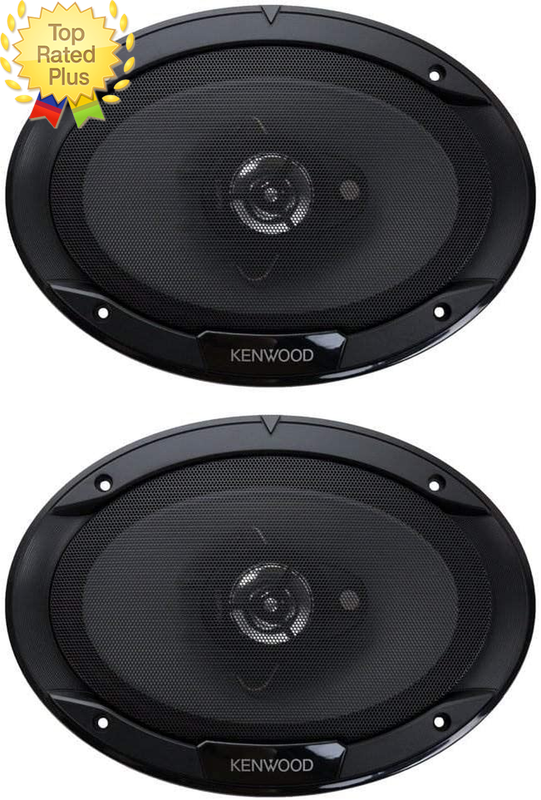 Kenwood KFC-6966S 6 X 9 Inch 400-Watt 3-Way Flush Mount Coax
