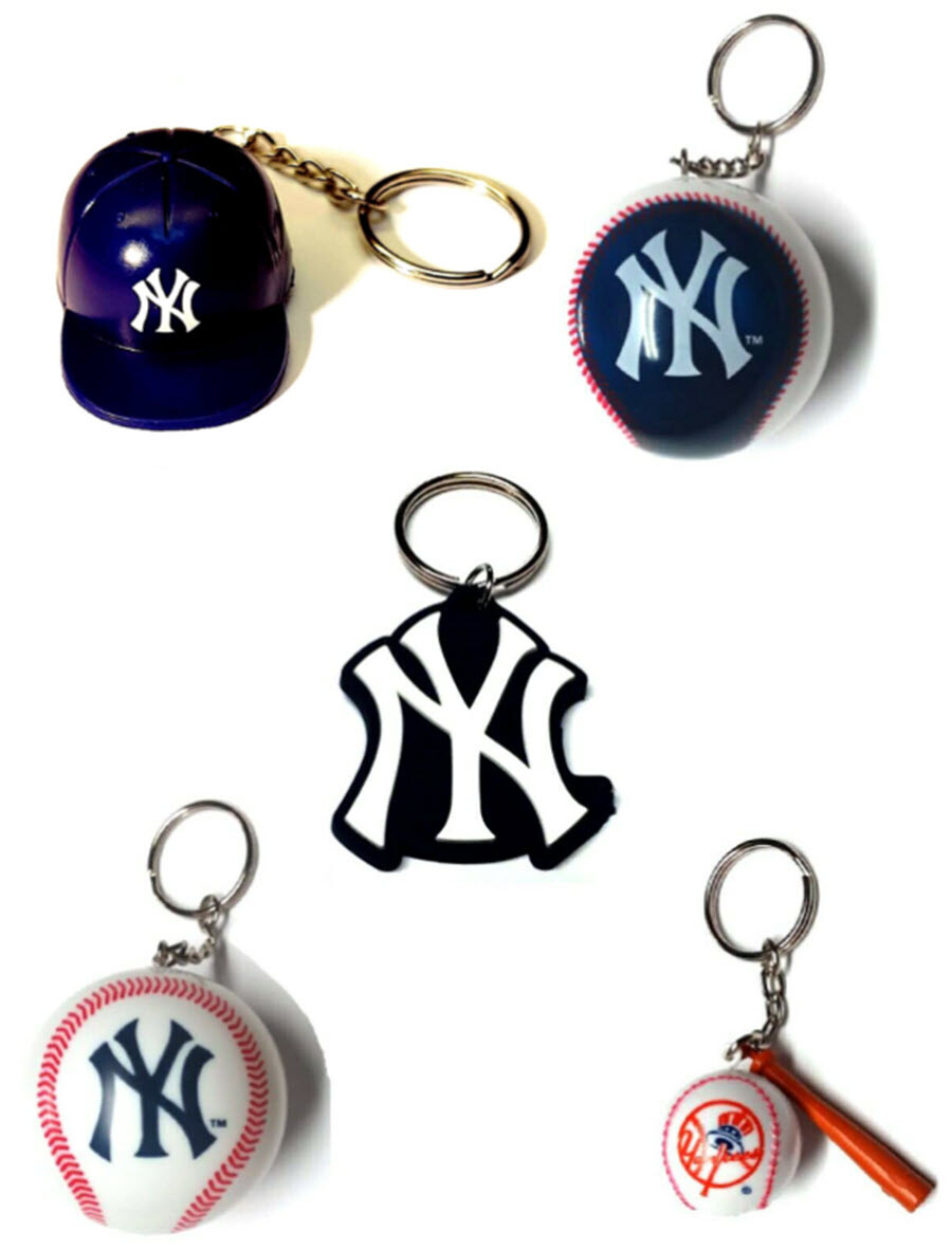 NEW YORK YANKEES MLB BASEBALL LICENSED KEYCHAIN BACKBACK