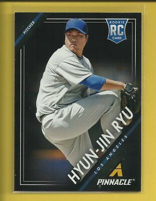 Hyun-jin Ryu RC 2013 Pinnacle Rookie Card # 170 Los Angeles Dodgers Baseball MLB. rookie card picture