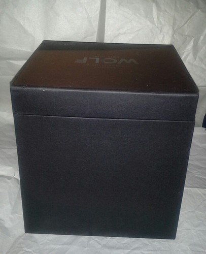 WOLF Module 2.7 empty box and pouch for single watch winder