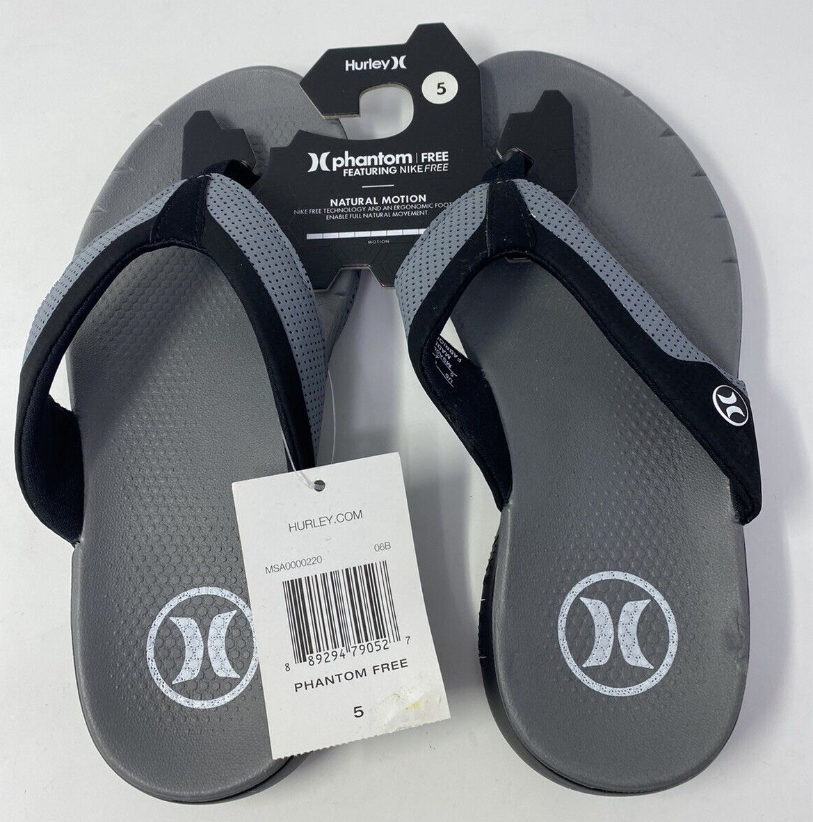mens nike leather flip flops