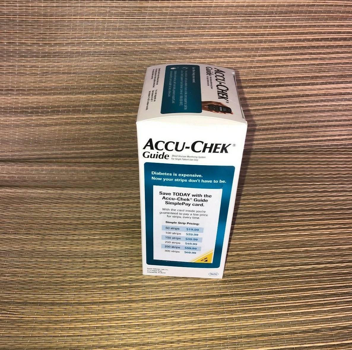 Accuc-Chek Guide Single Patient Blood Glucose Monitoring System 10 Strips New