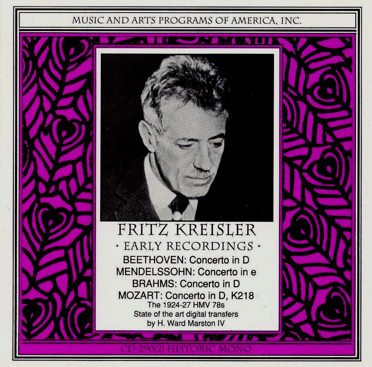 クラシック Fritz Kreisler, Complete RCA Recordings 51ZHZF6jGLL._UF1000,1000_QL80_.jpg