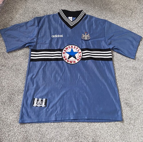 【希少】Newcastle United 96/97 away jersey NEWCASTLE UNITED 1996/1997 AWAY FOOTBALL SHIRT ADIDAS