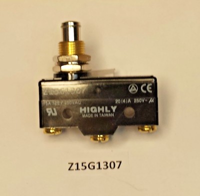 ファストピッチ　15P Z15G1307 Highly momentary button snap action SPDT 15 Amp 250