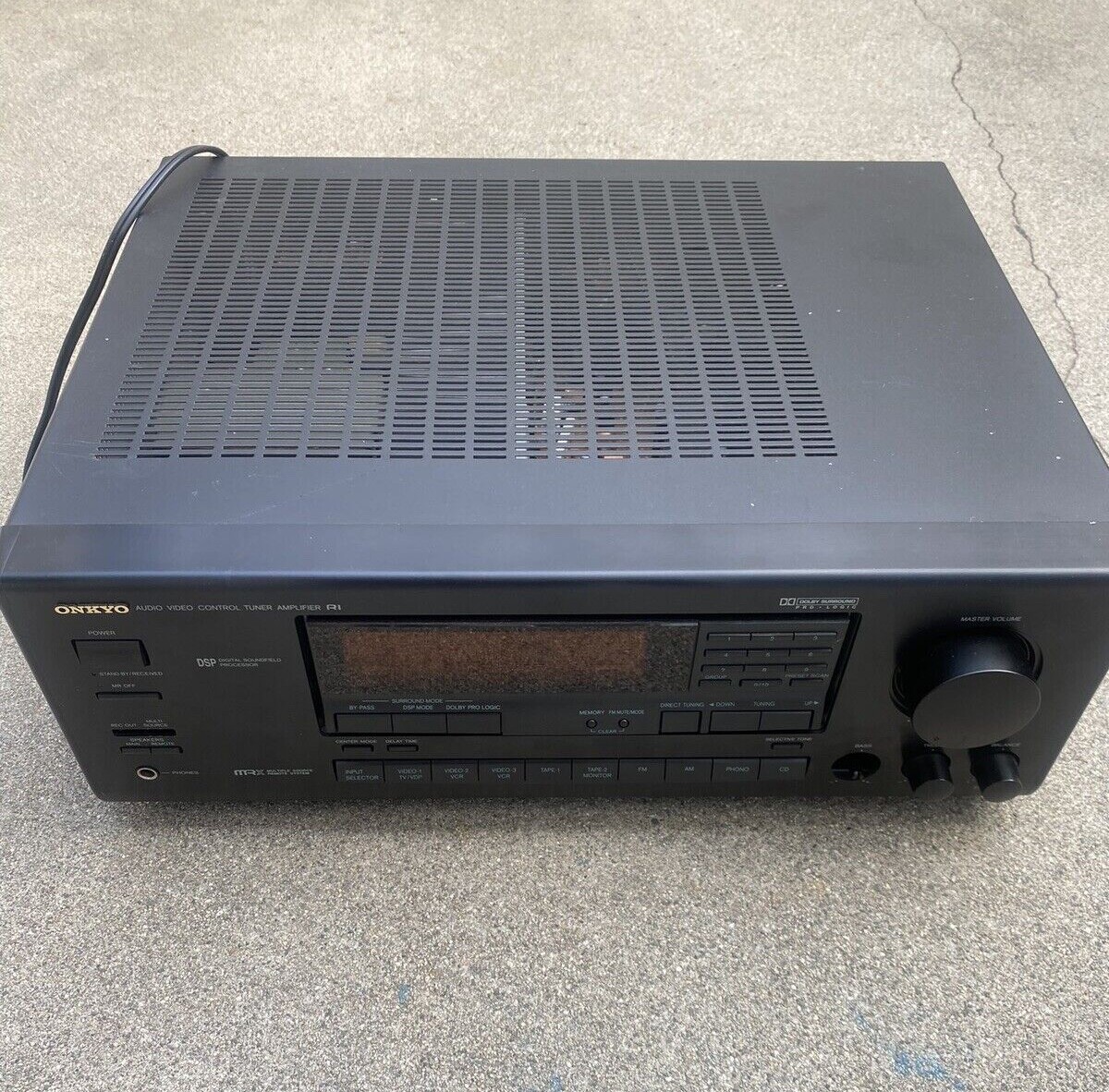Onkyo audio video controller tuner amplifier R1. DCP Format