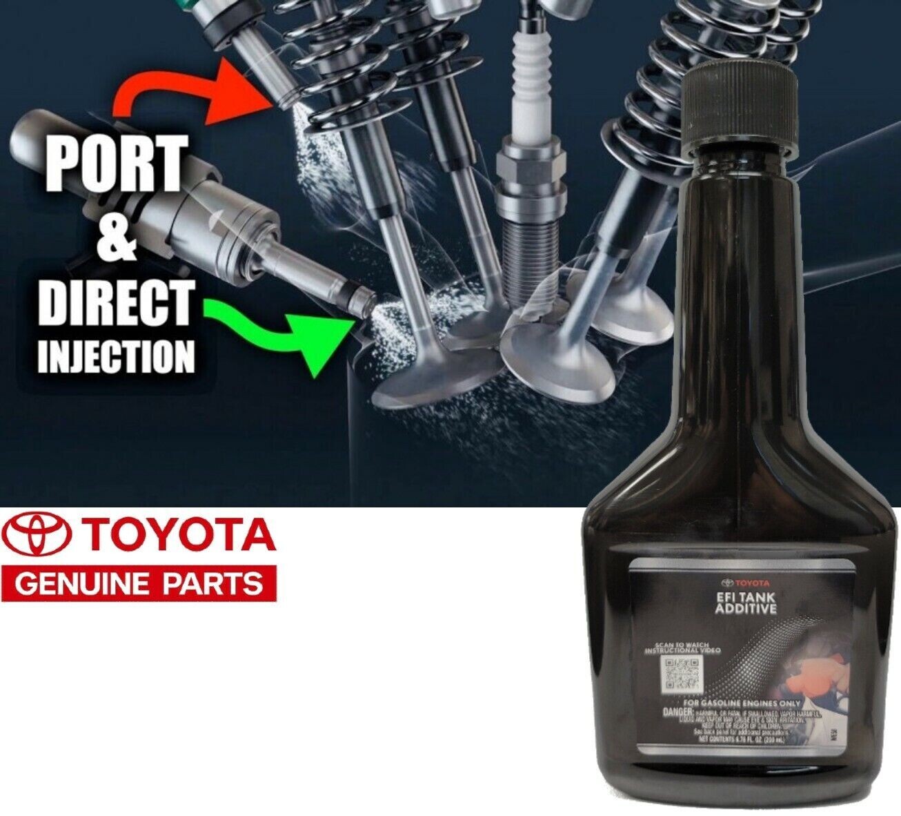 OEM Genuine Toyota Fuel EFI Tank Additive 00289-EFI34 6.76