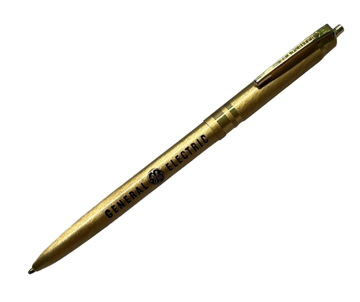Vtg General Electric Readyriter Retractable Ballpoint Pen Circ...