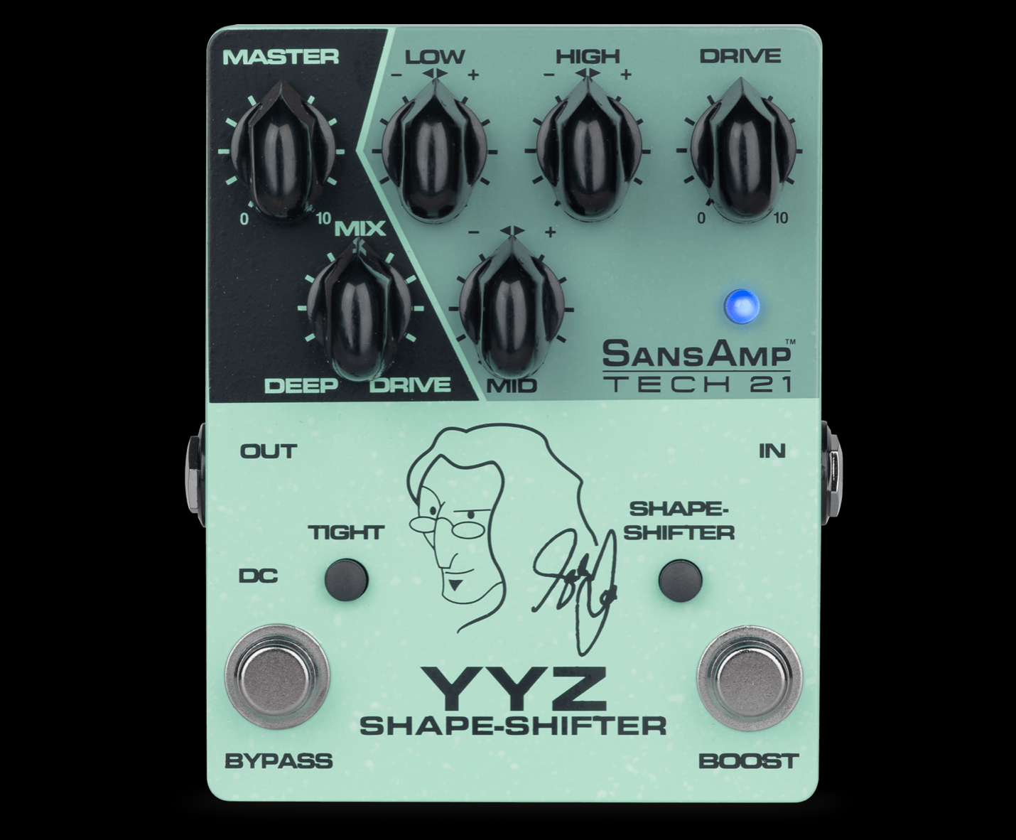 ベース Tech 21 SANSAMP YYZ Geddy Lee Signature Amazon.com: Tech 21 YYZ Geddy Lee Shape-Shifter Signature