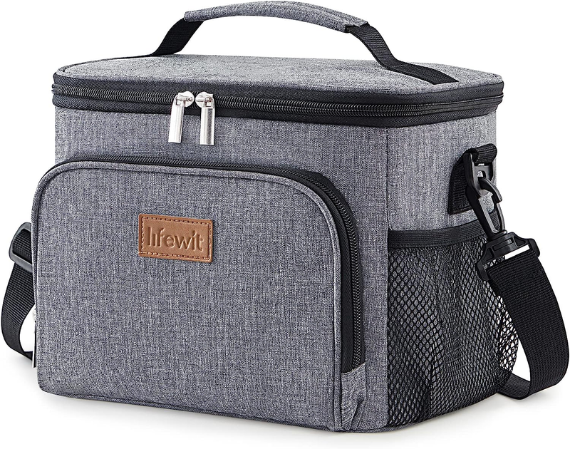 Reusable Insulated Lunch Bag for Men, Lunch Box Women, Portable Cooler Freezable
