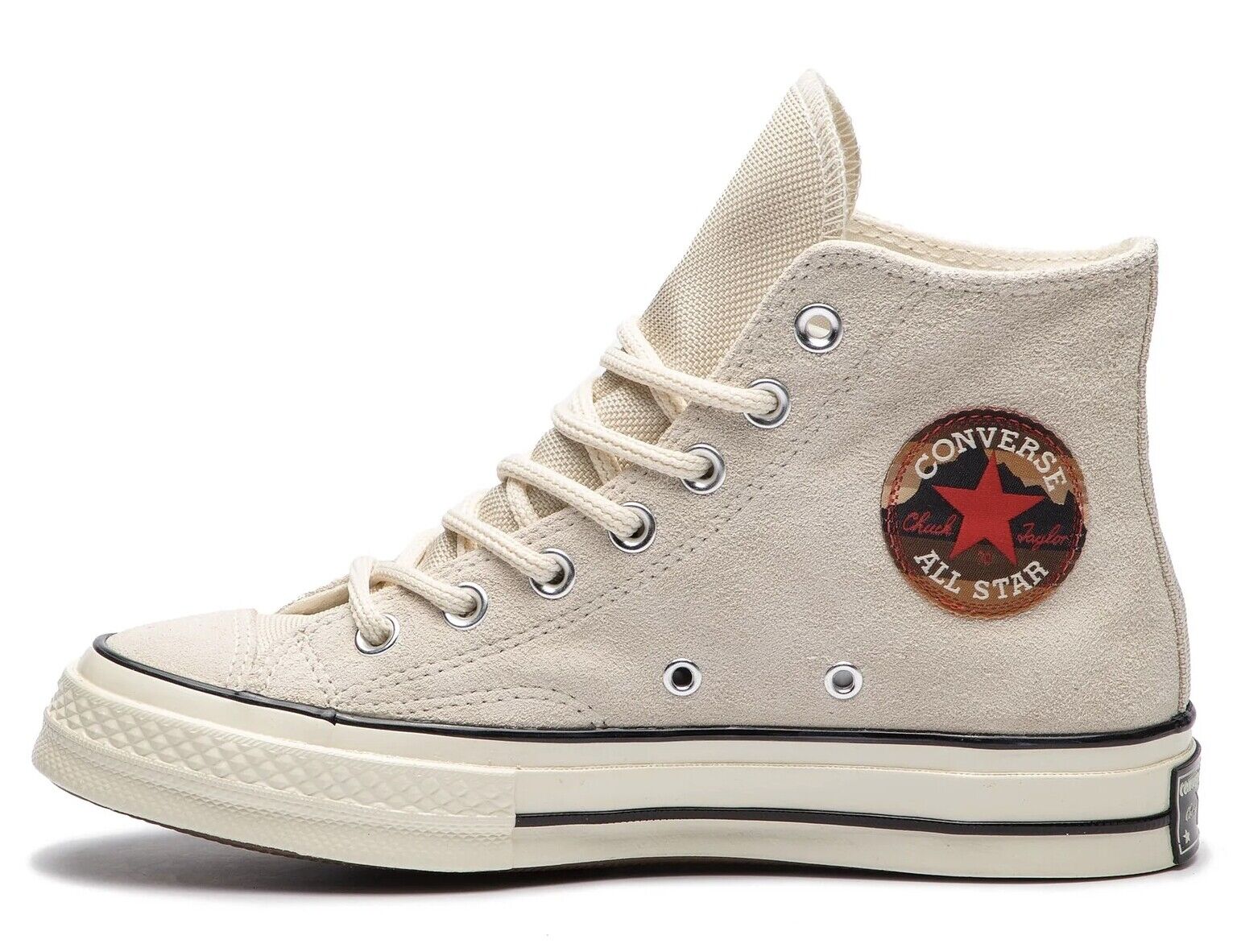Converse Chuck Taylor 70 High Suede 'Ivory' Cream White Converse Chuck Taylor 70 High Suede 'Ivory' Cream White