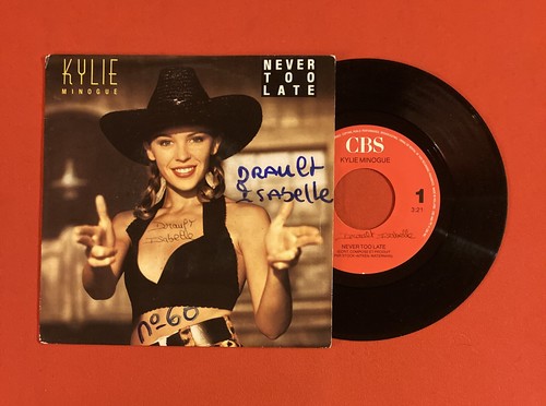 Kylie Minogue Never Too Late Smiley Mix 6556177 VG+ Vinyl Kylie Minogue Never Too Late Smiley Mix 6556177 VG+ Vinyl