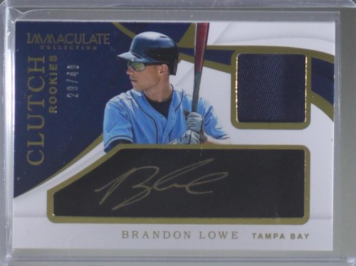 2019 Panini Immaculate Collection - Brandon Lowe #CR-BL