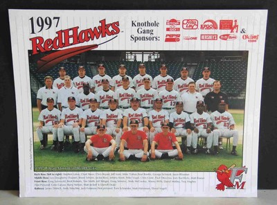 FM REDHAWKS Northern League BASEBALL Programs Rosters FARGO ND FREE SH