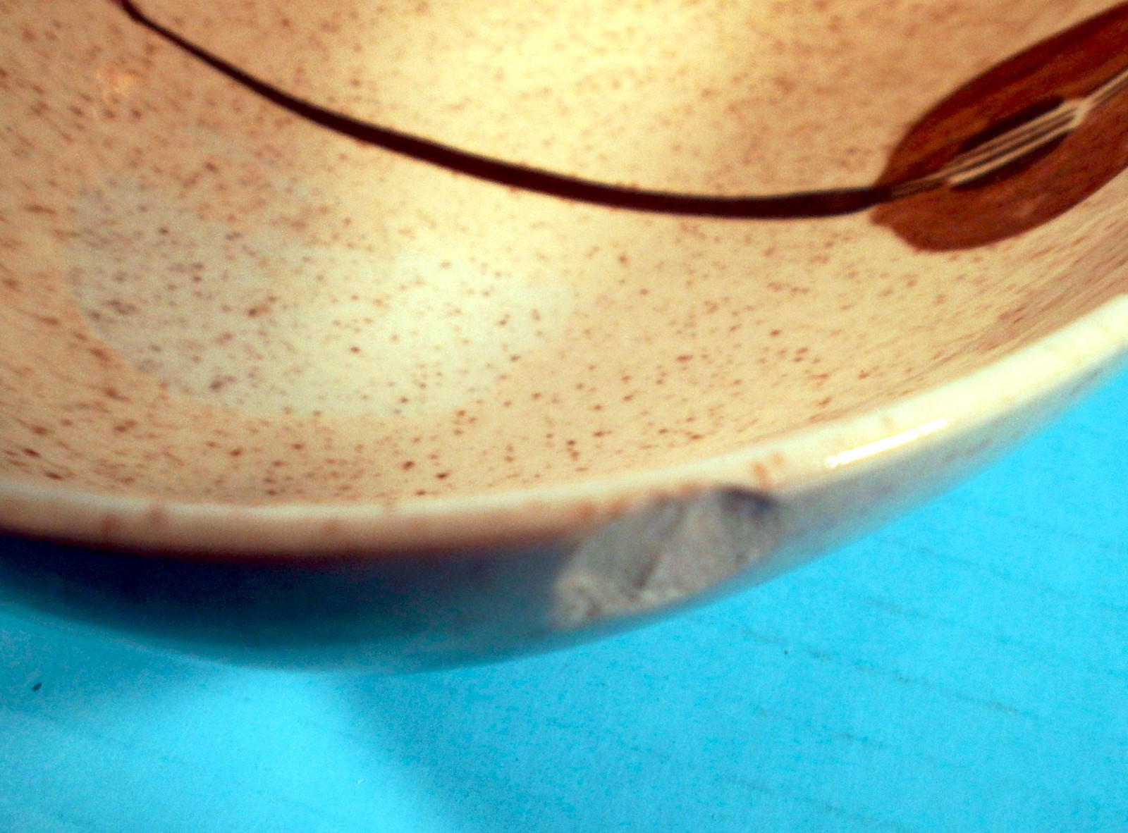 Oval Divided Serving Bowl Red Wing Lute Song Hand-Painted China AS IS