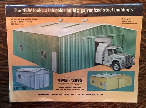 RARE vintage 1968 MONTGOMERY WARD farm catalog 166 Pg  mowers & More FARMING