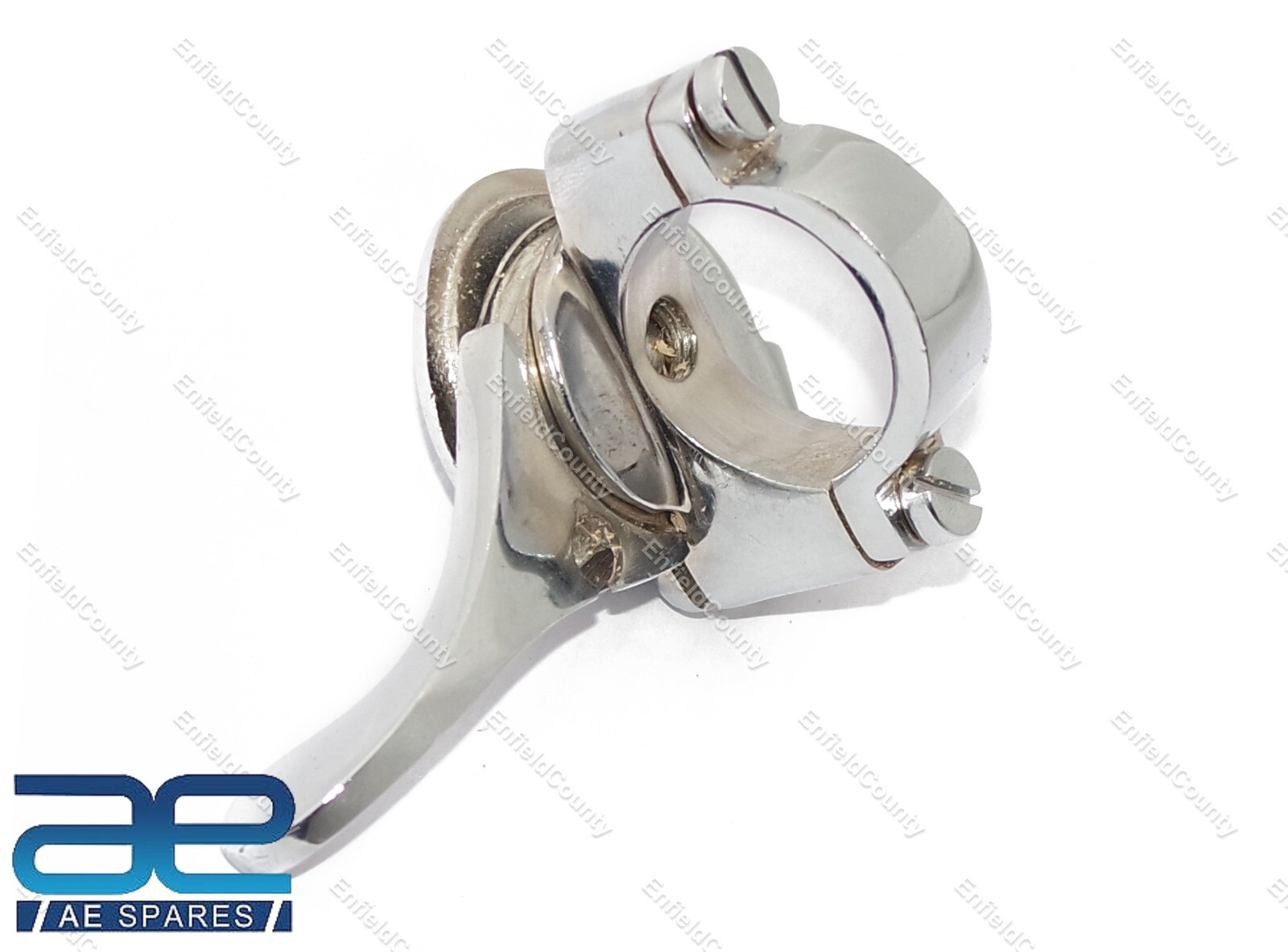 Left Right Chrome Plated Choke Lever Set Pair 1" Inch For Norton BSA  