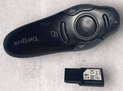 Targus Wireless USB Presenter with Laser Pointer - AMP16US Black Tested Working