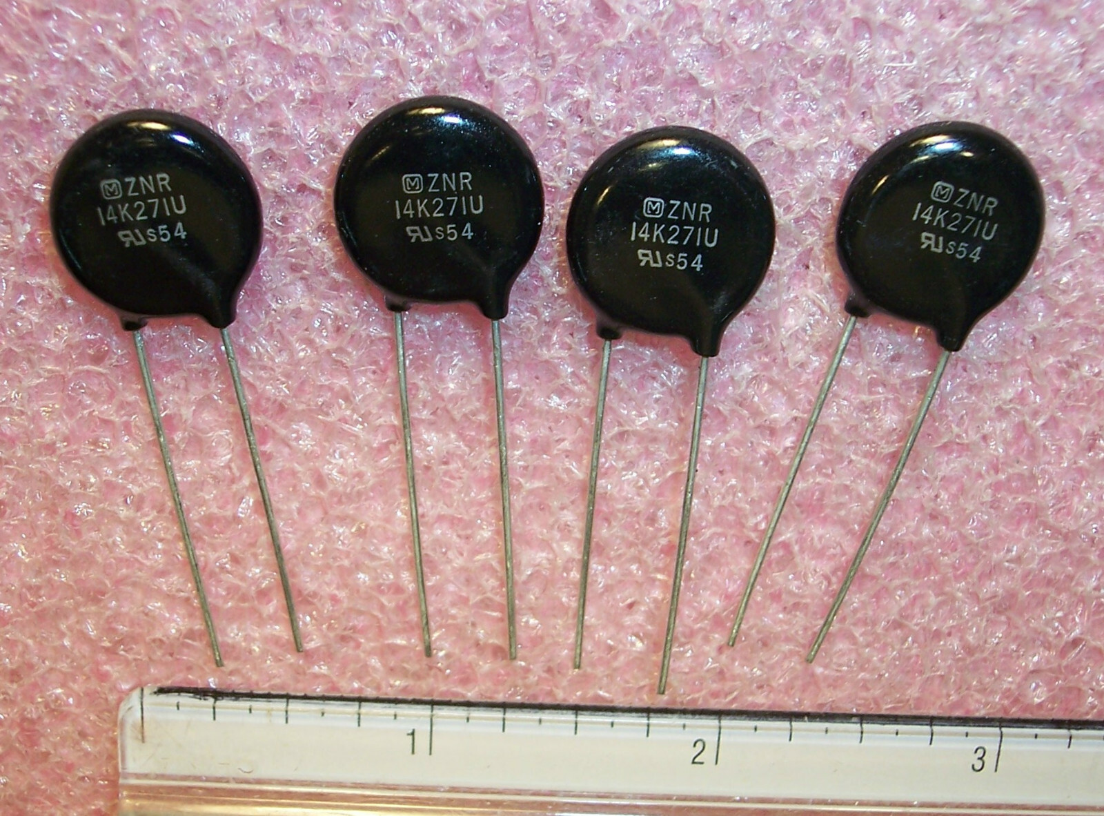 QTY (50) ERZC14DK271U PANASONIC 14mm 270V ZNR VARISTORS QTY (50) ERZC14DK271U PANASONIC 14mm 270V ZNR VARISTORS